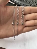 Серебряный (крестовая 2 мм, 45+5 см)