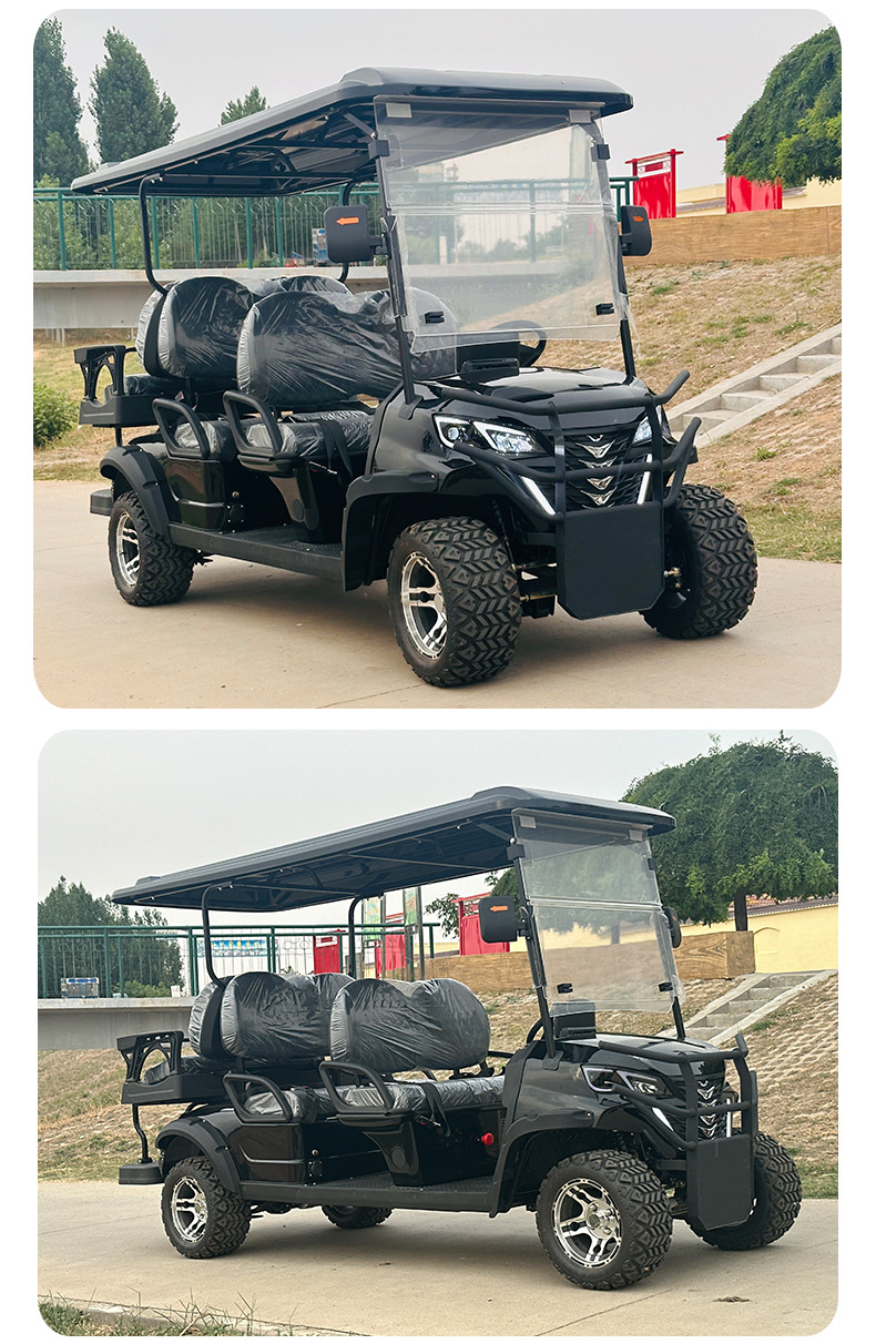 Electric fuel golf cart sightseeing bus 24/6/8 scenic park hotel sales office car ferry exit