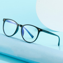 新款复古TR90近视眼镜框架男女同款全框大框眼镜框防蓝光平镜批发