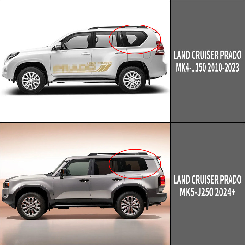 Suitable for Toyota Land Cruiser Prado Window Visor