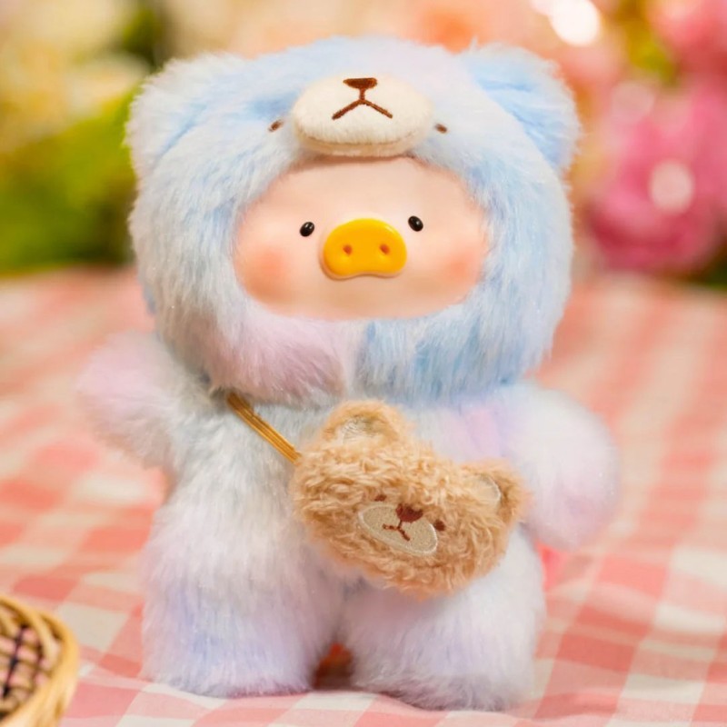 本物の LULU 豚グッドタイムズシリーズビニール 2.0 レトロテディ缶詰豚ぬいぐるみブラインドボックストレンディなギフト|undefined