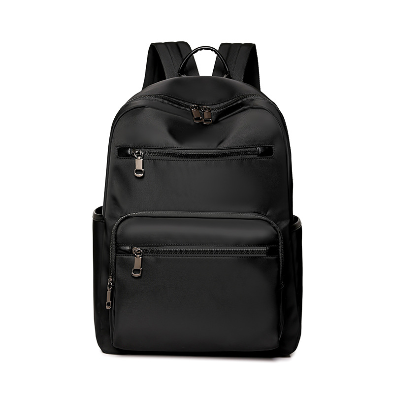 Nuevo tipo de pareja de textura de explosión, cremallera de nylon de alta gama, gran capacidad para salir, simple y práctico, tendencia de atmósfera universal.