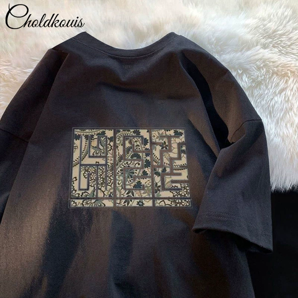 Black, cotton, with short sleeve, 100% cotton