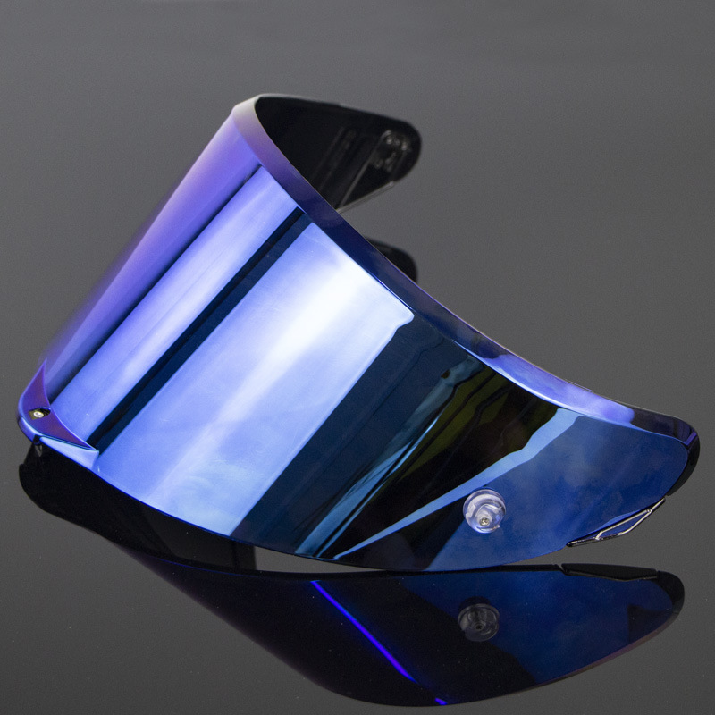 Pista Motorcycle Helmet Lens Gprr Corsa Dark Tea Electroplated Silver Goggles Motorcycle Helmet Lens in Stock