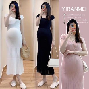 2025 New Summer Korean Style Fashionable Slimming and Age-Reducing Hollow Design Dress
