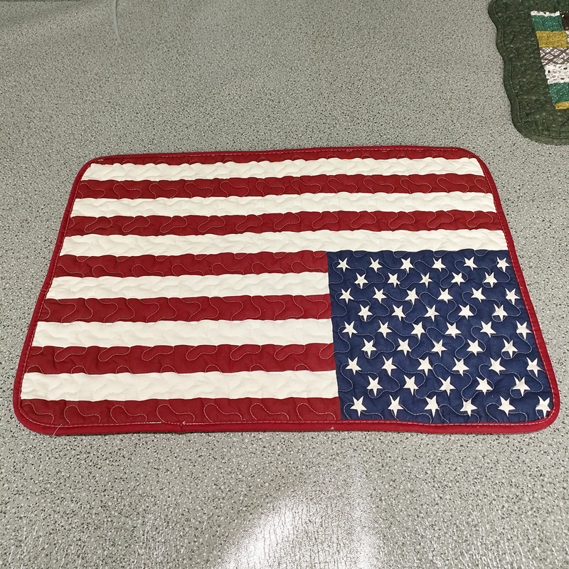 인도 미국 국기 빨간색