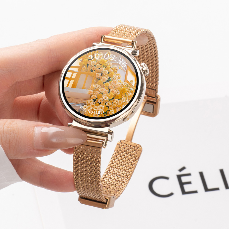 Huawei GT4 時計ストラップ GT5 ステンレス鋼レディースメタル磁気バックル watch5 Huawei 時計ストラップに適しています|undefined