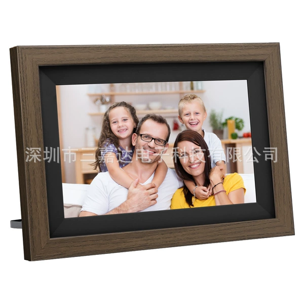 10-inch black walnut frame-16GB-genuine Vphoto photo frame