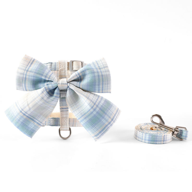 Tracción de falda JK de gato transfronterizo, chaleco de salida de gato, cuerda de tracción, cuerda para pasear al gato, suministros para mascotas para perros pequeños y medianos