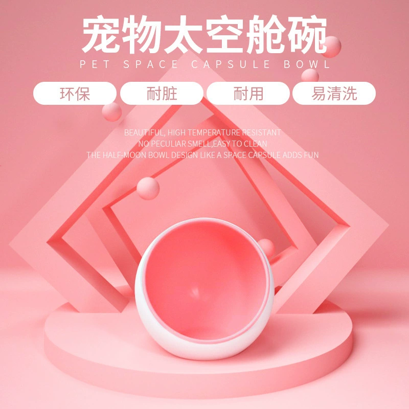 Фабрика оптом любимчика Кошка косой рот керамическая кошка миска космос капсула кошка чаша размер чаша