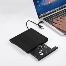 双接口 CD-ROM drive笔记本Burner电脑通用dvd rom盒外置刻录光驱