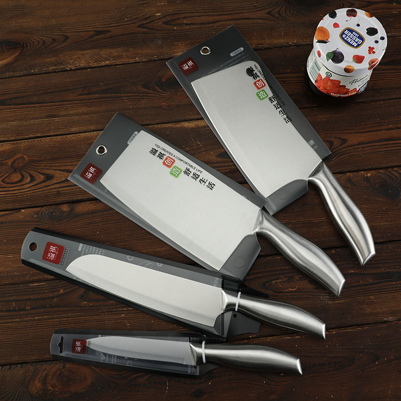 Stainless steel bone chopping knife running in rivers and lakes bone chopping knife cutting knife household kitchen kitchen knife chef knife fruit knife knife