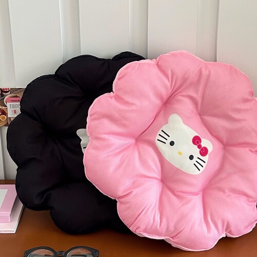 Cute girly heart cat cushion ins home chair cushion office cushion student sedentary soft butt cushion