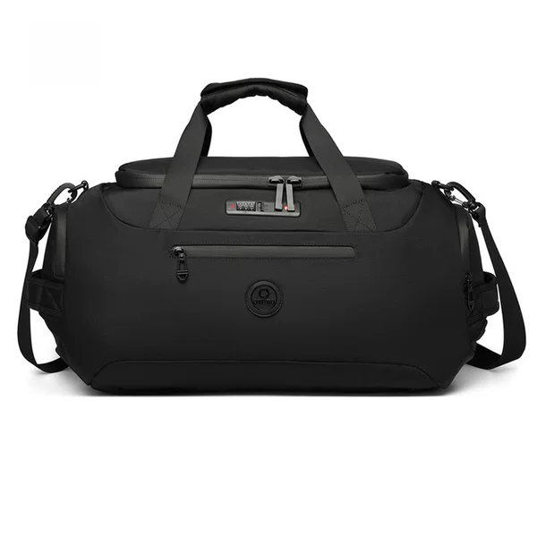 Ozuko Travel Bag, Fitness Bag, Dry and Wet Separation, Large Capacity, Portable, Dual-Use, Men's Short-Distance Travel Backpack