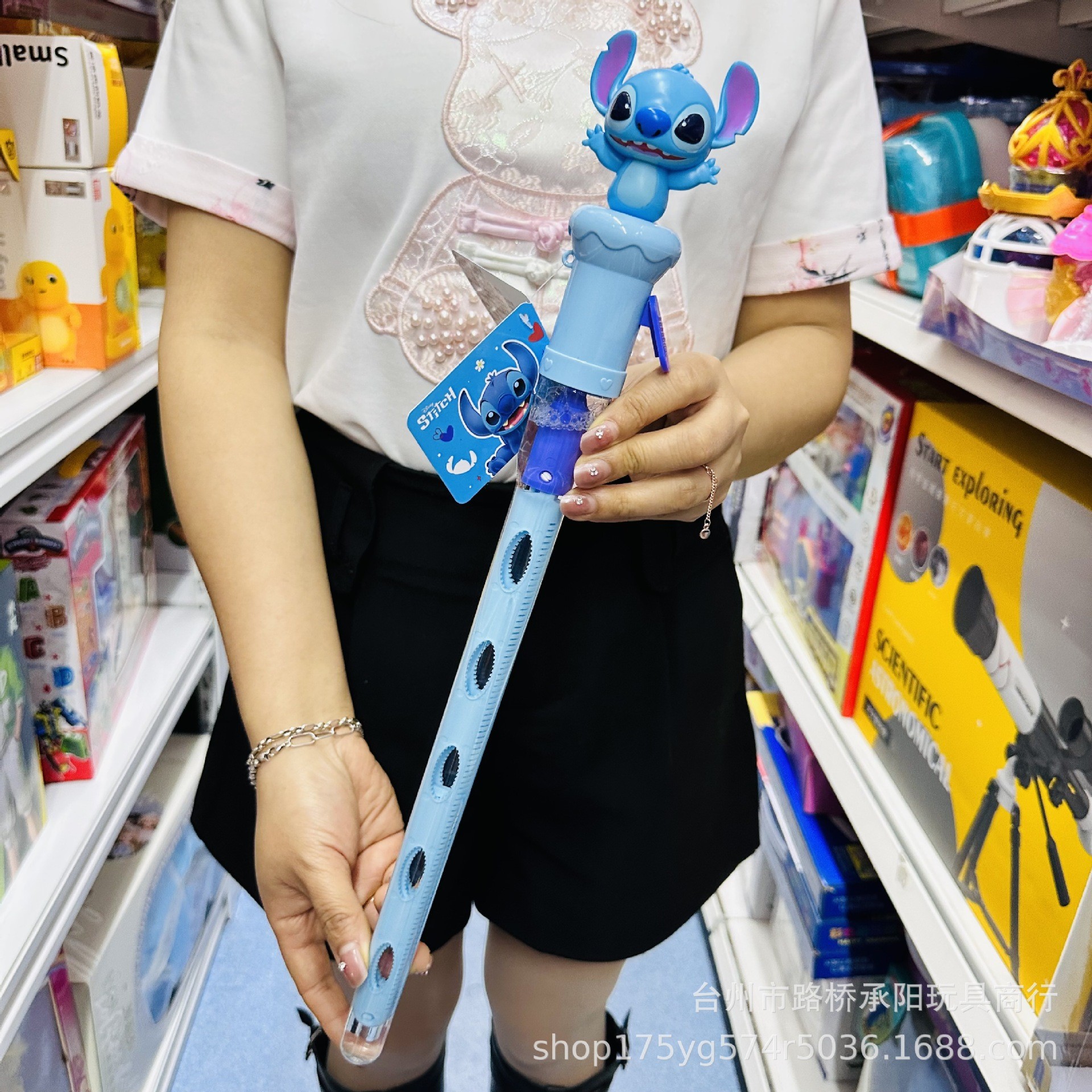 Varita de burbujas Disney Minnie & Mickey – juguete manual grande con líquido recargable, ideal para niños