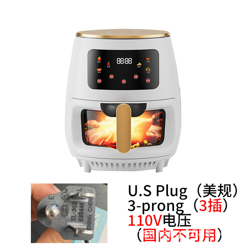 Air fryer空气炸锅10升大容量电烤箱一体机家用智能彩屏跨境专供|undefined