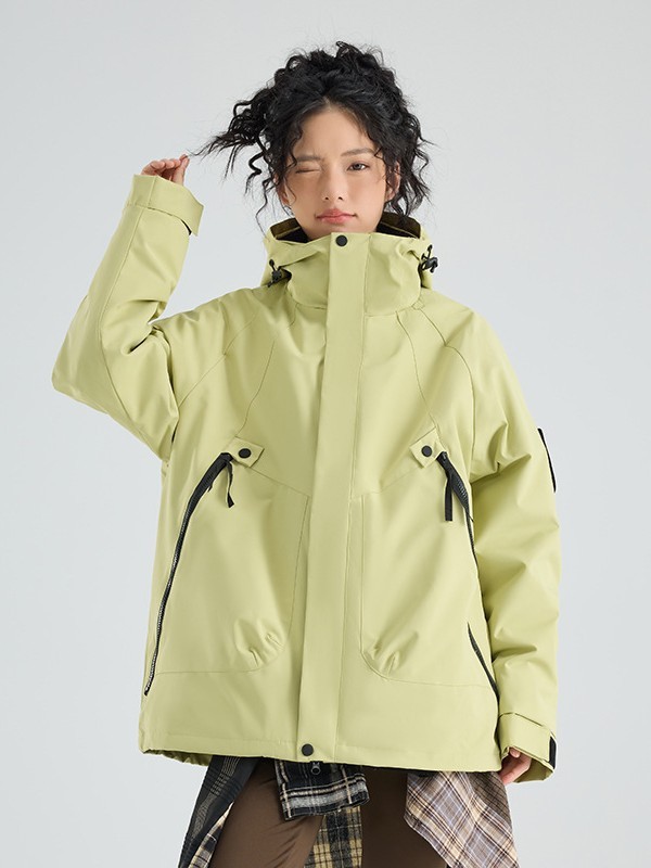 山系户外冲锋衣男防风防泼水两件套加绒加厚登山服女夹克连帽外套|undefined