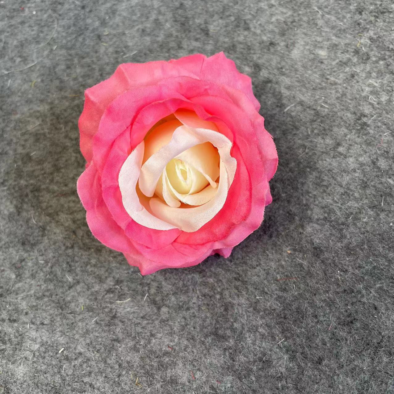 Anna gran rosa cabeza de fábrica al por mayor flowerhead flower corona flower pared flower arrangement artesanía DIY