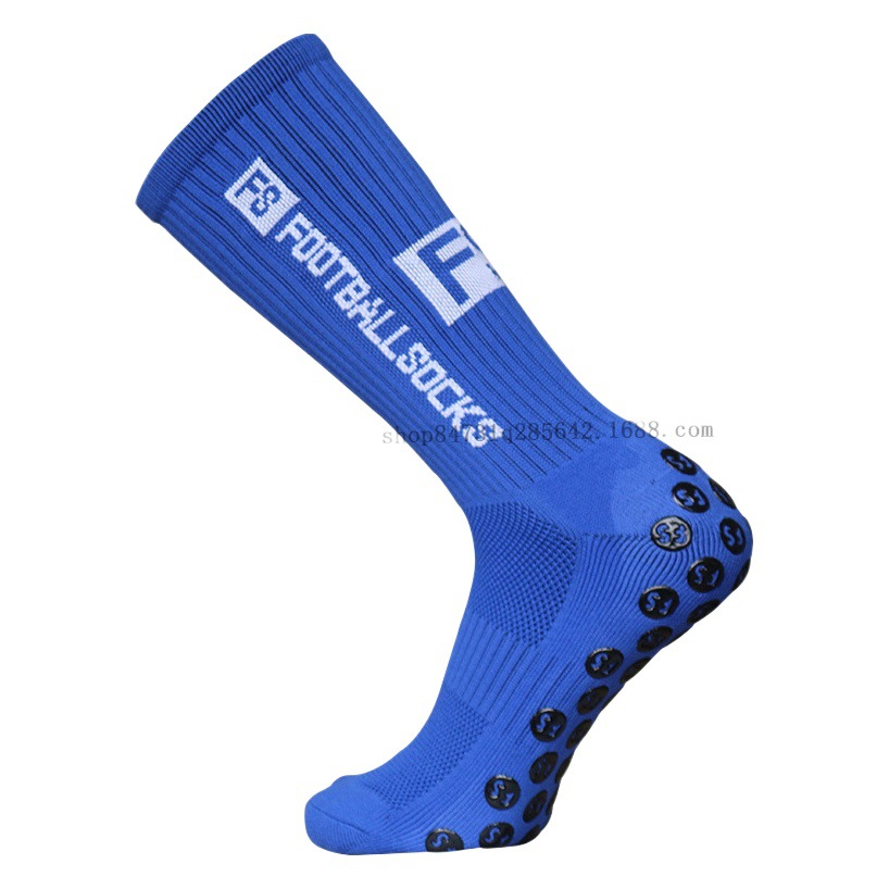 Copyright Fs Football Socks Round Silicone Football Socks for Men and Women, Thickened Towel Anti-Slip Football Socks