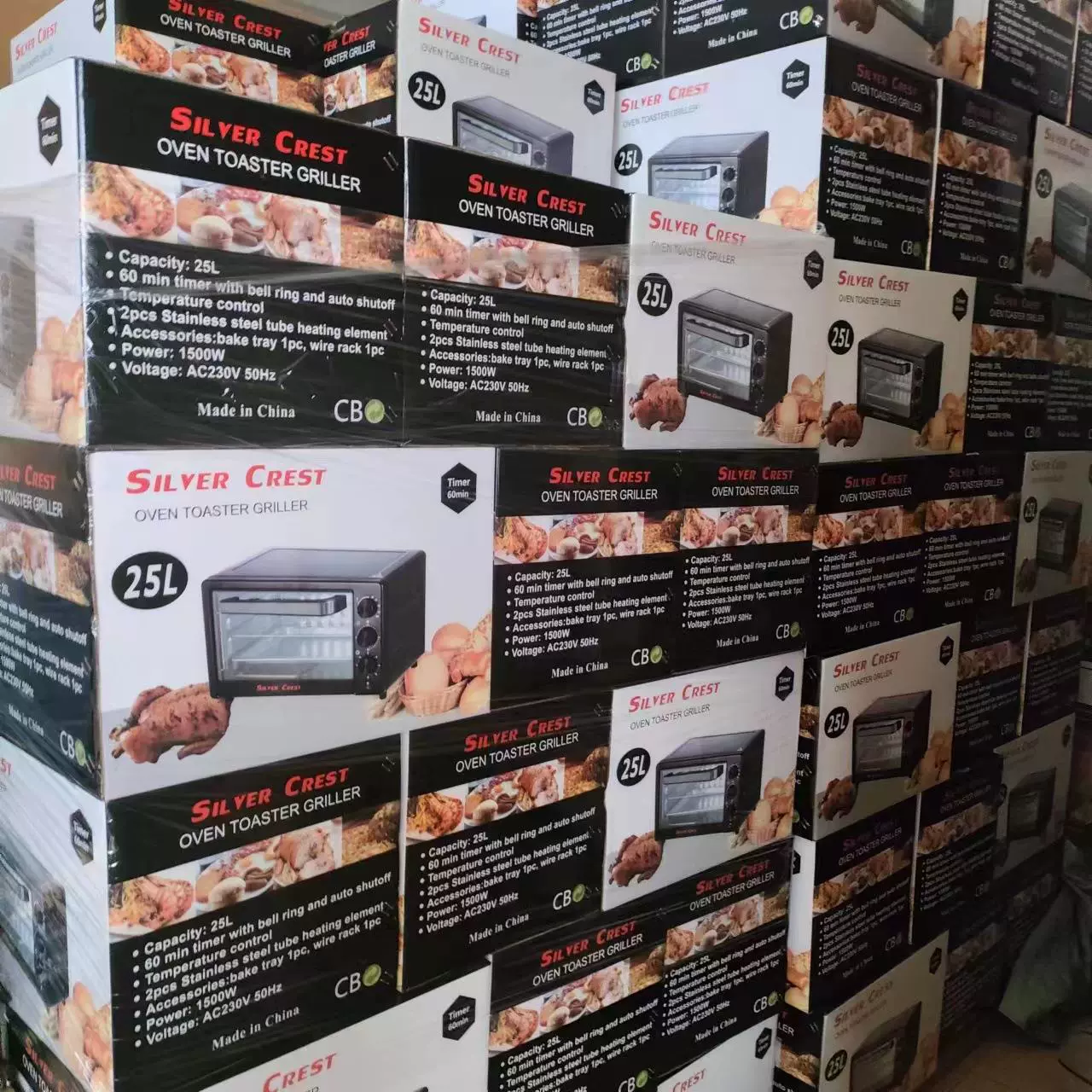 Cross-border оптовая продажа 25L Silver Crest духовка выпечка