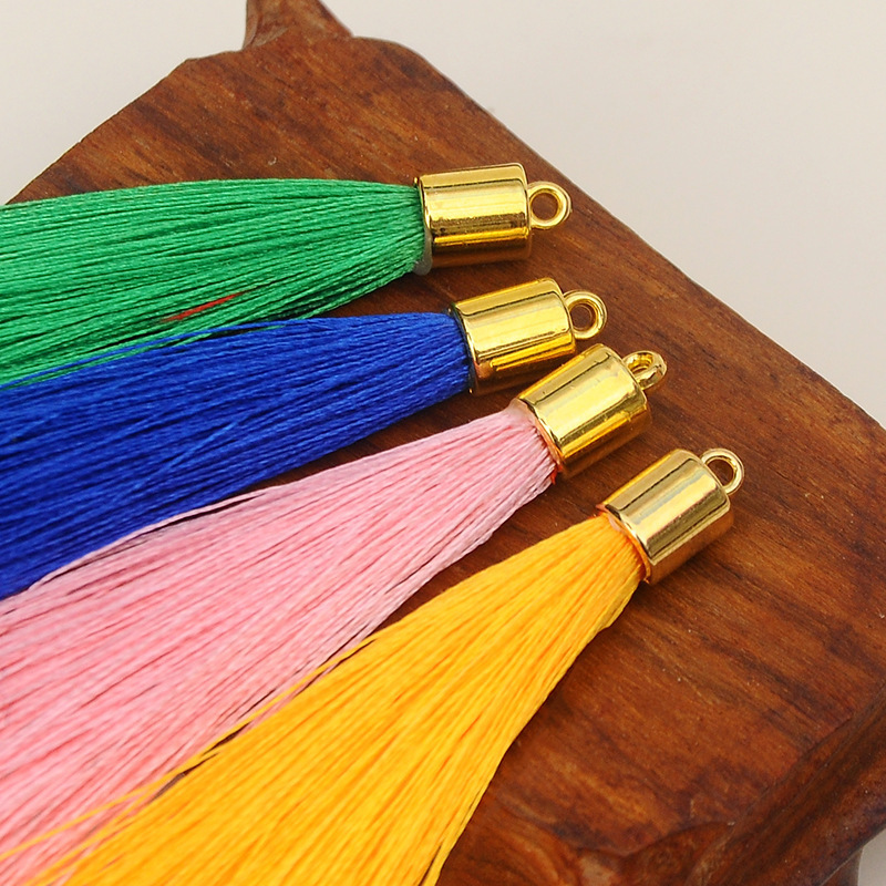 New 6cm Weight Tassel Mini Hair Accessory Sachet Pendant Decorative Hanging Tassel Gold Cap Small Tassel New 6cm Weight Tassel Mini Hair Accessory Sachet Pendant Decorative Hanging Tassel Gold Cap Small Tassel