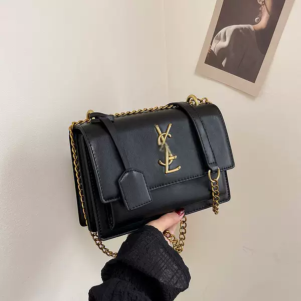 Cross-Border Fashion Chain Bag European and American Retro Armpit Bag High-End Three-Dimensional Versatile Outing Commuting Single Shoulder Small Square Bag