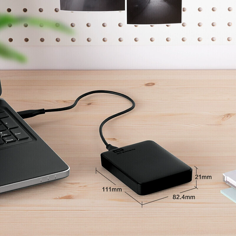 Western Digital 5ТБ мобильный диск WDBU6Y0050BK элемент мобильный диск 5Т USB3.