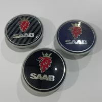Логотип автомобиля Saab Крышка колеса Saab Saab SAAB 93 95 Логотип автомобиля спереди и сзади Логотип колеса на капоте автомобиля Shenbao