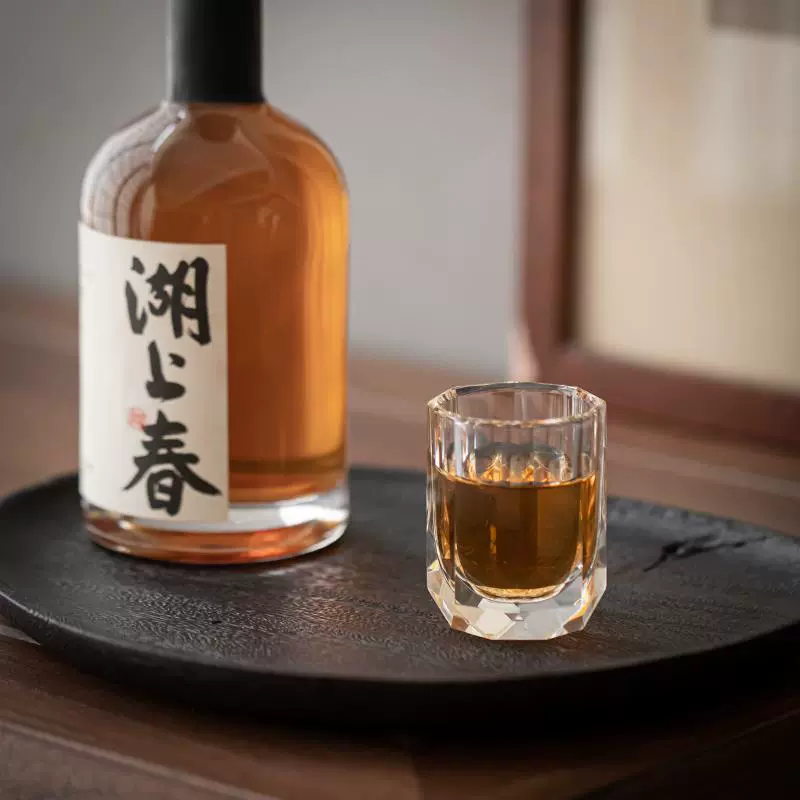 Стакан для чая Glass, японский стопка, бокал для вина, подарочная коробка, увеличенная толщина