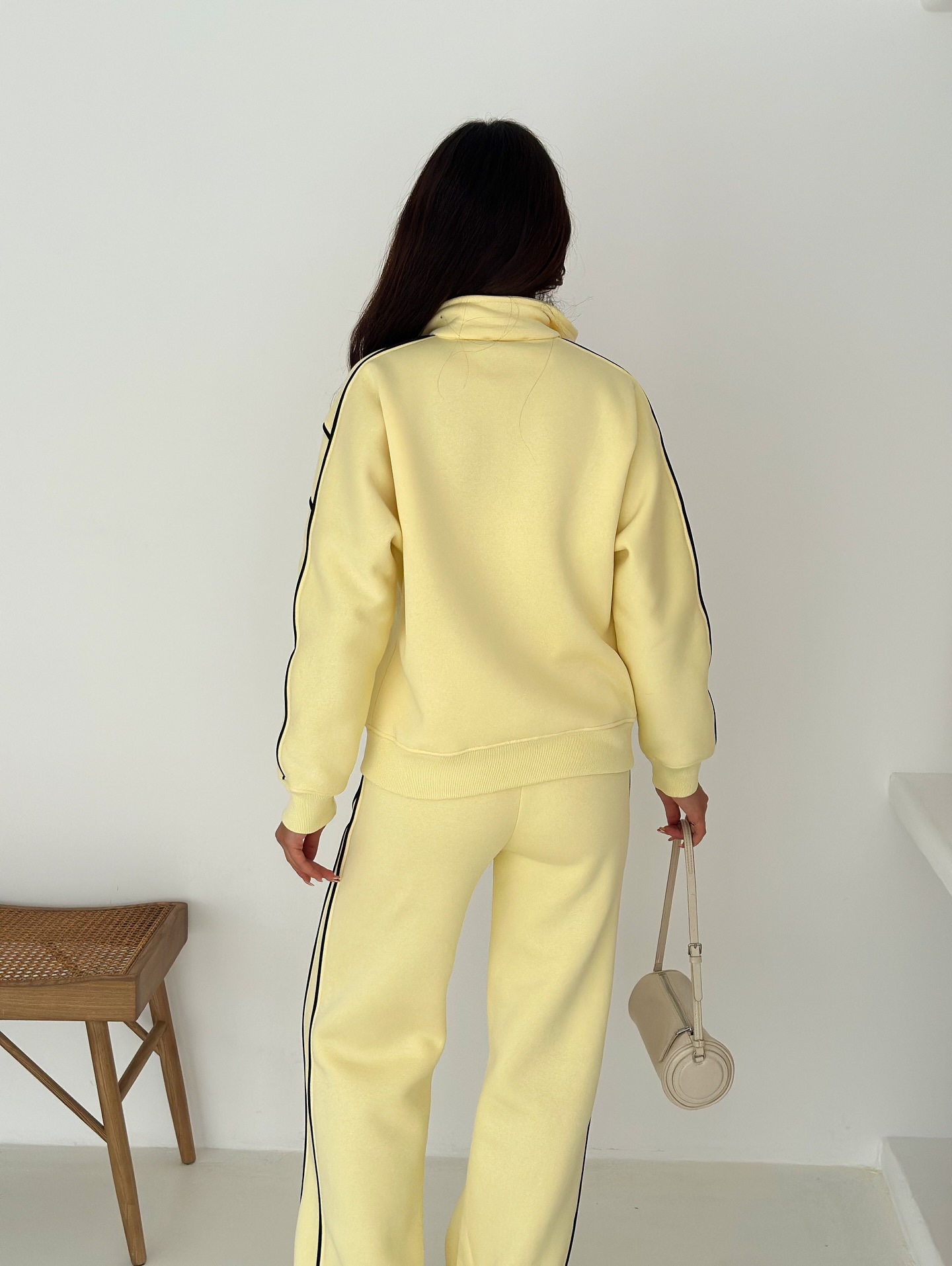 2026 Cross-Border Casual Outfit For Women, European American Street Style, Long-Sleeve Fold-Neck Cardigan And_ecoleips.com