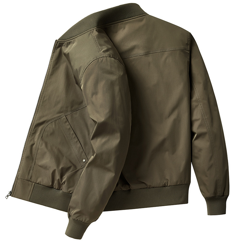 Men's Clothing loose large size men's baseball jacket thin casual_voghion.com