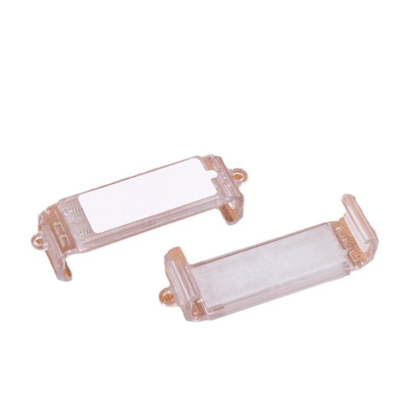 Clip trasero de acrílico transparente para teléfono móvil Material de bricolaje Funda para teléfono móvil Colgante de joyería Clip de accesorios de acrílico telescópico