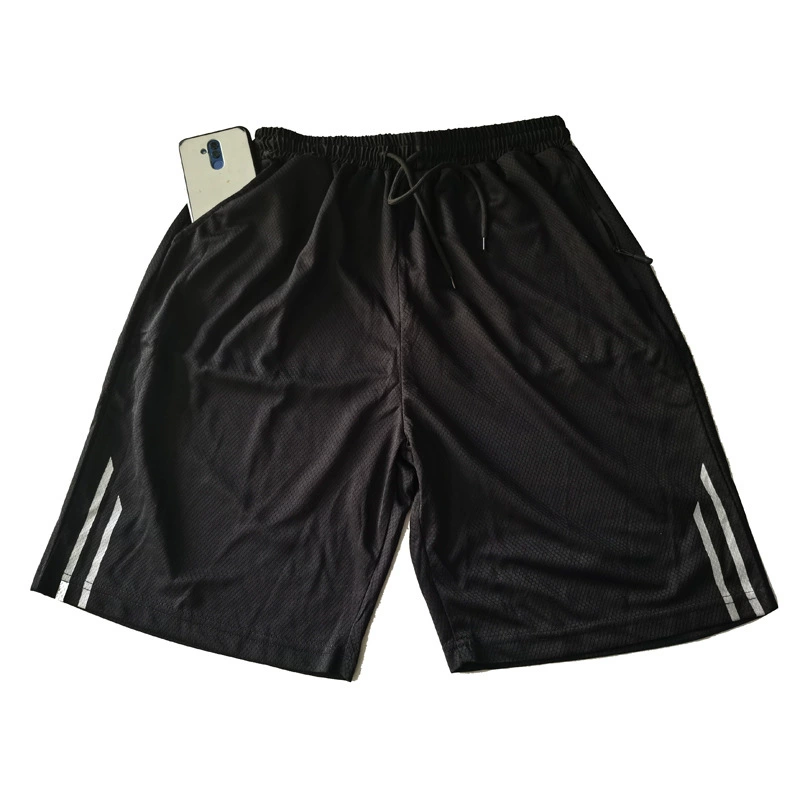 Мужские спортивные шорты для бега и фитнеса большие брюки для бега и фитнеса летние быстрые сухие свободные плюс-размер укороченные брюки для тренировок