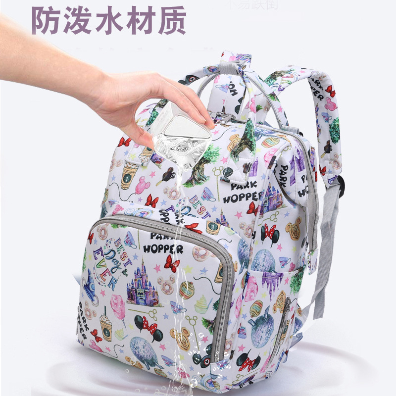 Large-capacity multifunctional mommy bag, new milk storage and insulation warehouse, portable mother and baby bag when going out