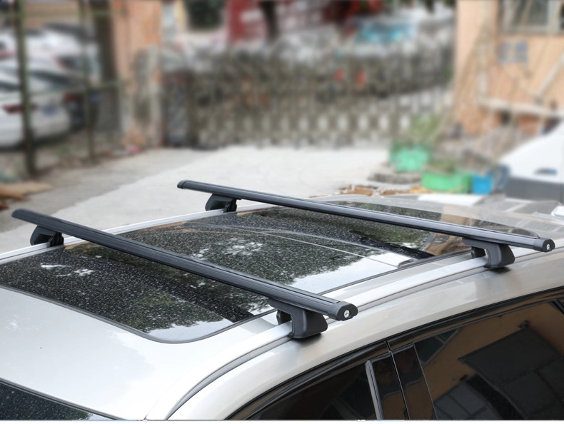 Car Roof Rack Crossbars for Car Modification, Universal Suv Off-Road Roof Rack Crossbars, Aluminum Alloy Luggage Rack Crossbars