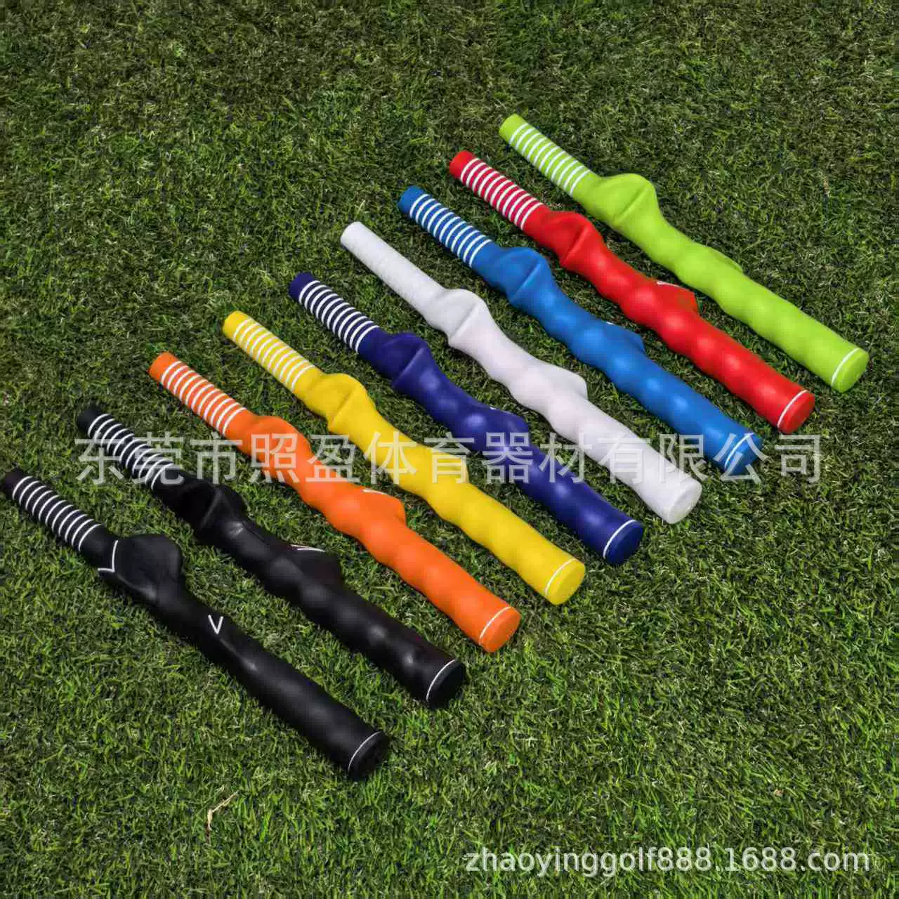 Резиновая рукоятка для гольфа от производителя, аксессуары для гольфа, тренировочный грип для рук, 0,36 дюйма