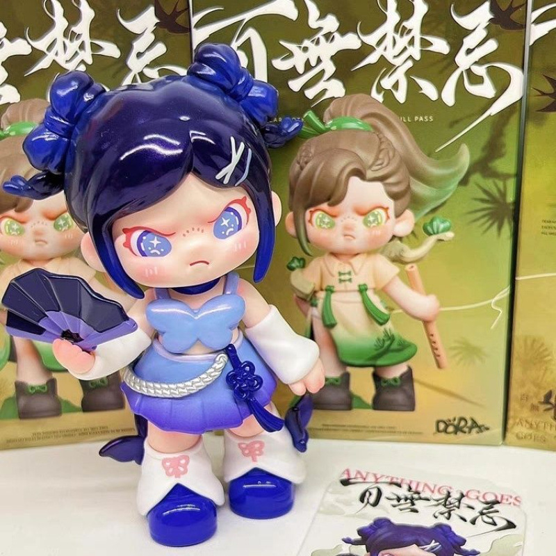 DORA Hundred No Taboo Series Caja ciega Decoración de juguetes TNTSPACE Dora3a generación quinta generación de juguetes de moda