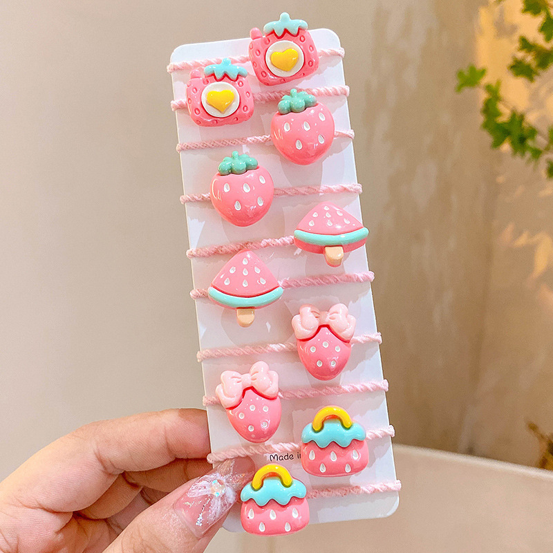 4 # 핑크 딸기 세트 (카드 없음)