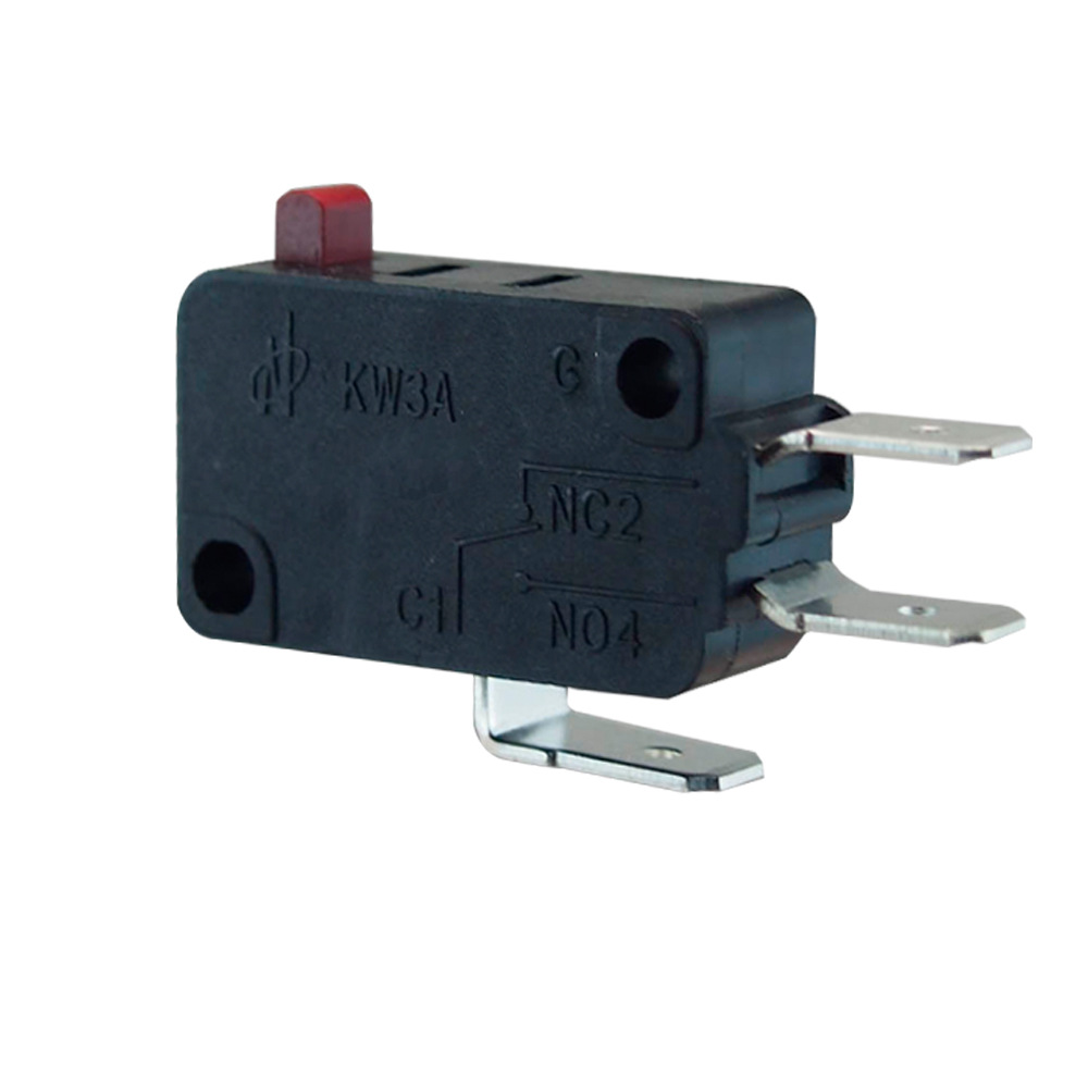 供应KW3A微动开关 电饭煲开关配件小安培微动限位微动开关