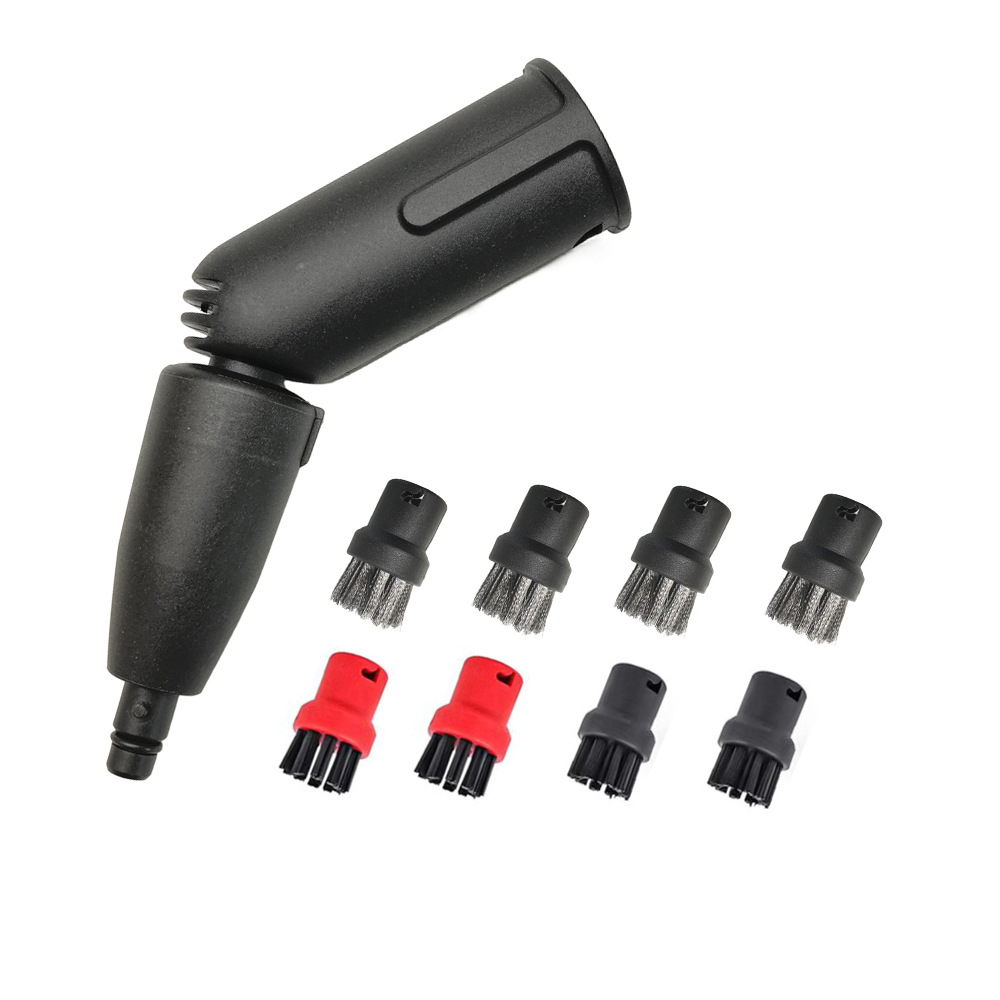 Adecuado para accesorios de vapor Karcher Kach, trapo, trapo, accesorios de vapor Karcher, cepillo redondo pequeño, cepillo de cobre