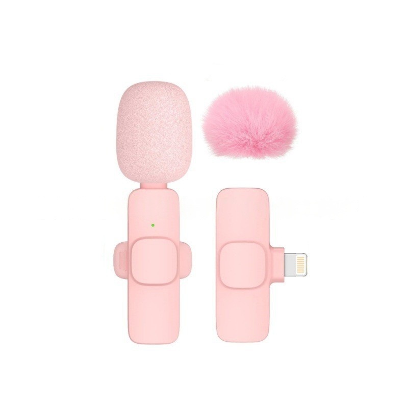 Pink K9 mono - interfaz de manzana + 1 bola de pelo rosa