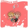Chainsaw human buckle. 18
