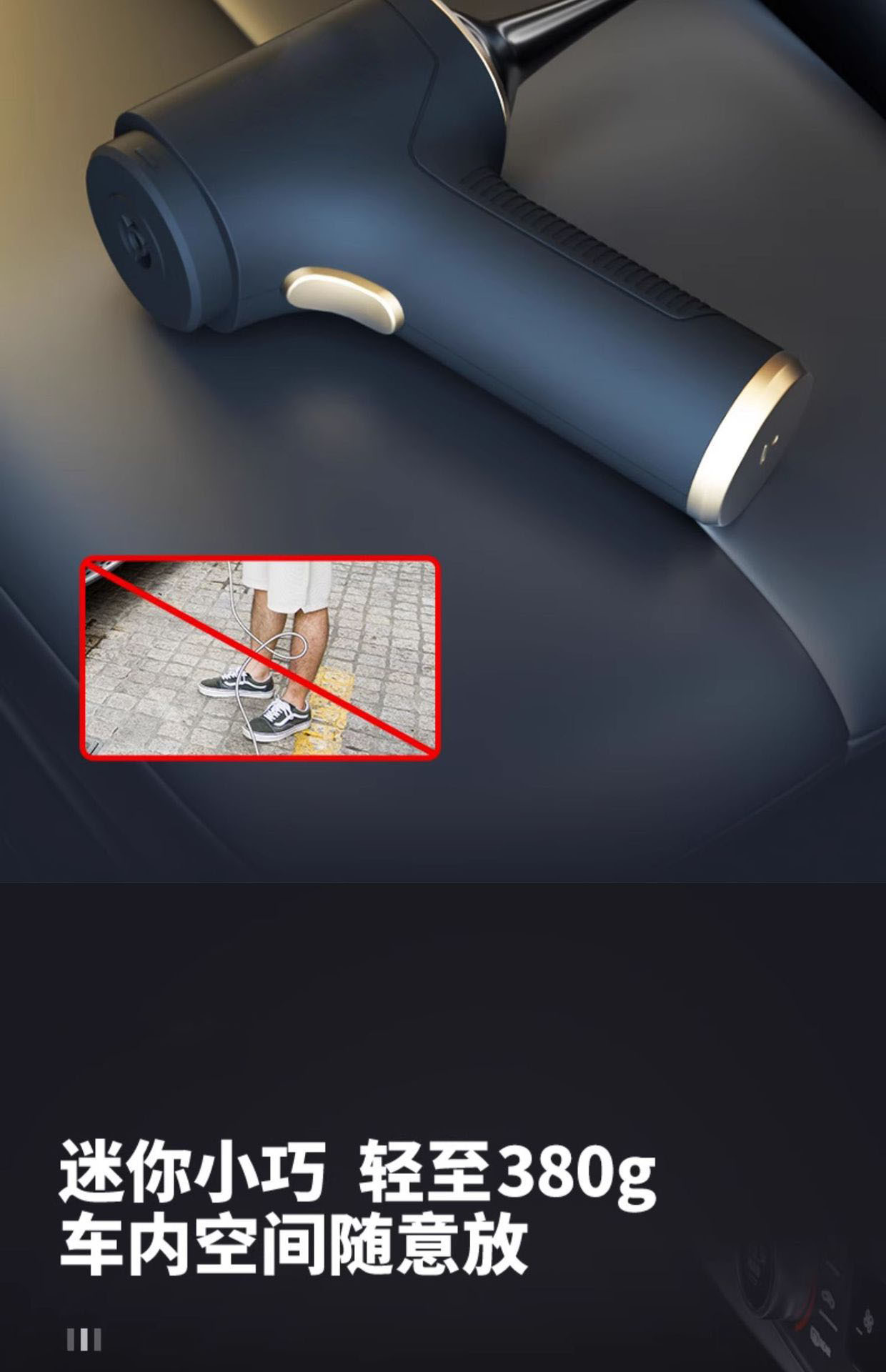 Car vacuum cleaner handheld small car with large suction in the car wireless mini blowing suction dual-purpose strong high power