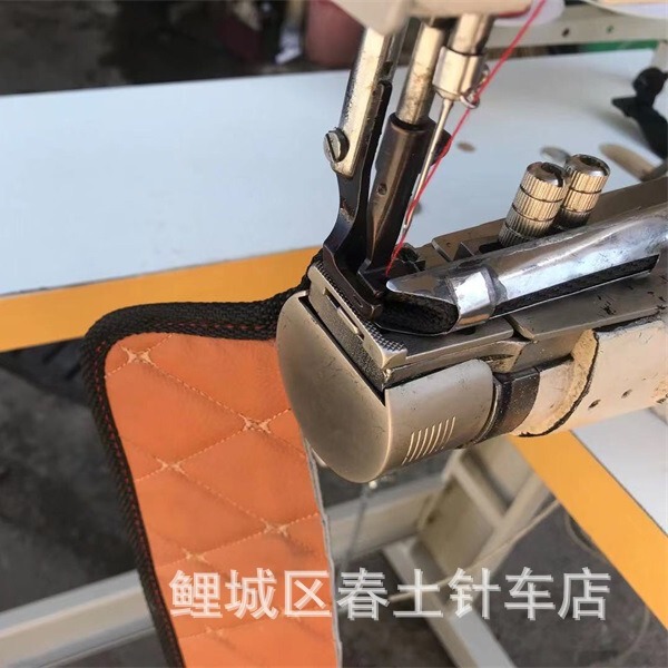 Wholesale sewing machine sewing machine industrial medium thick material 246/large bobbin professional Hemming/Piping/bundling high car used