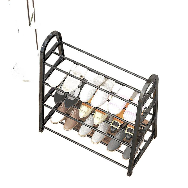 Estante de zapatos simple puerta doméstica fuerte armario de zapatos de aire puerta de entrada de alquiler de zapatos dispositivo de grupo de almacenamiento de estante