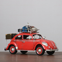 复古铁艺老爷车模型道具模型铁艺装饰工艺品摆件摆设家居饰品批发