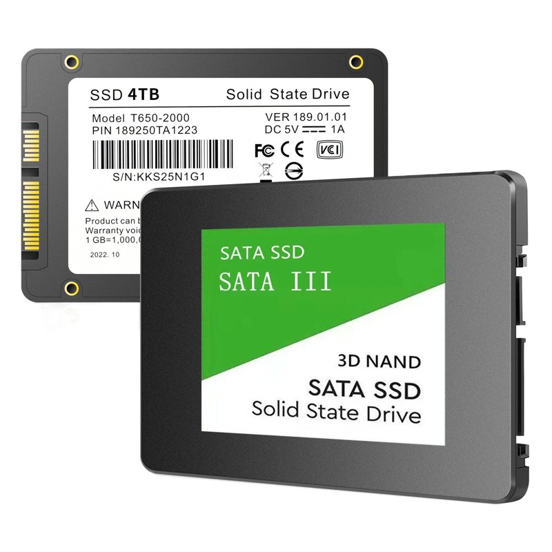 Unidad de estado sólido SSD SATA 3.0 de 2.5 pulgadas, 256GB, 512GB, 1TB, 2TB, 4TB