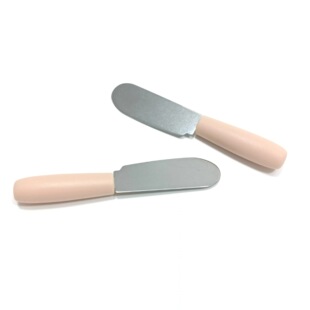 PP handle stainless steel butter knife breakfast butter knife baking cheese knife mini jam knife toast sauce cheese knife