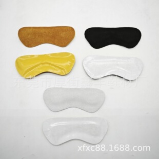 Cross-border two-layer cowhide heel stickers thickened inner core anti-wear foot heel stickers high heel women's shoes anti-fall heel leather stickers