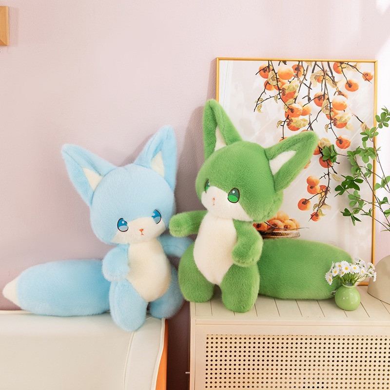 越境販売の狐のぬいぐるみ、リアルなキツネのぬいぐるみ、結婚式の投げ物、景品、人気商品|undefined
